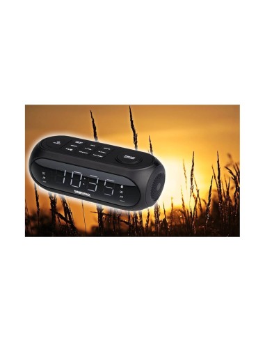 RELOJ Daewoo DCR-460 DESPERTADOR ALTAVOZ BLUETOOTH CON RADIO DIGITAL FM Y PUERTO USB PARA CARGA DE DISPOSITIVOS