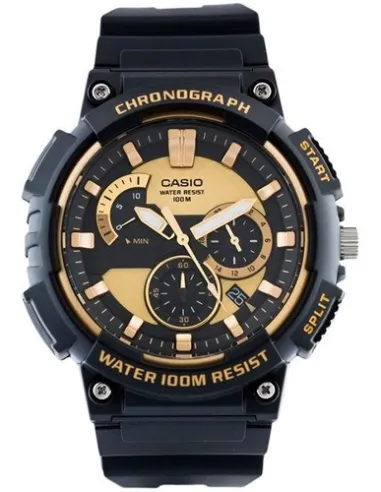 Reloj deportivo Casio MCW-200H-9AV Pantalla de Neón Cronómetro 100m resistente al agua