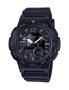 copy of reloj hombre Casio AEQ-100W-1A Hora Mundial - Correa resina
