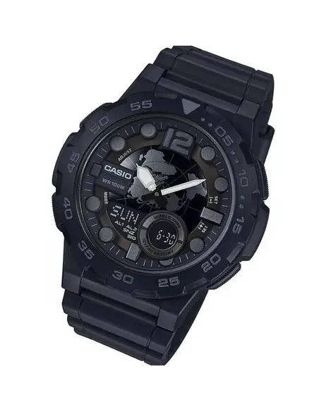 copy of reloj hombre Casio AEQ-100W-1A Hora Mundial - Correa resina