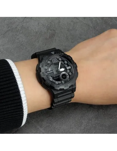 copy of reloj hombre Casio AEQ-100W-1A Hora Mundial - Correa resina