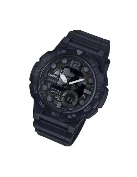 copy of reloj hombre Casio AEQ-100W-1A Hora Mundial - Correa resina