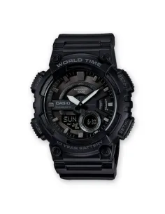 reloj hombre Casio aeq-110w-1b cronógrafo deportivo