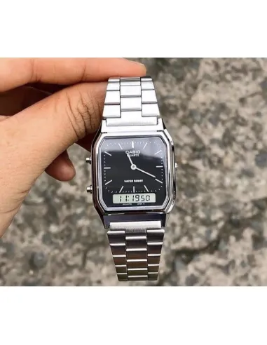 Reloj Casio COLLECTION AQ-230A-1D analogico y digital