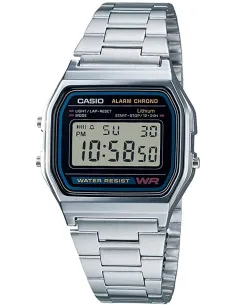 Reloj casio collection digital clásico retro A158WA-1Q cronografo multifuncional