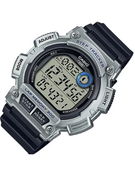 reloj deportivo hombre joven Casio WS-2100H-1A2 Memoria de Vueltas 200 Cuentapasos 100m water resist