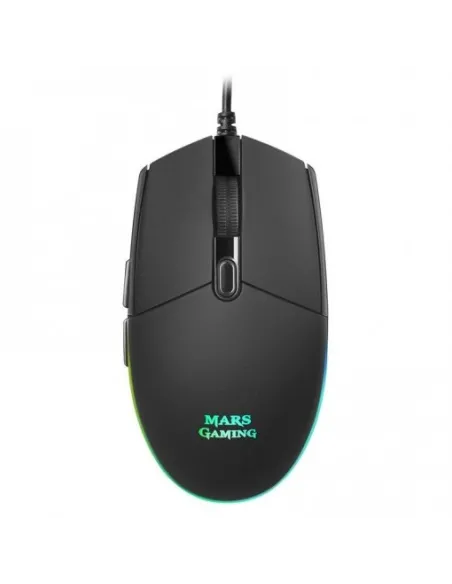 Raton Gaming USB Mars Gaming MMG 3200dpi 6 Botones Iluminacion LED RGB