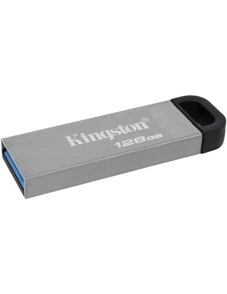 PENDRIVE Kingston DataTraveler Memoria USB 128GB 3.2gen 200 MB/s en Lectura Diseño Metalico