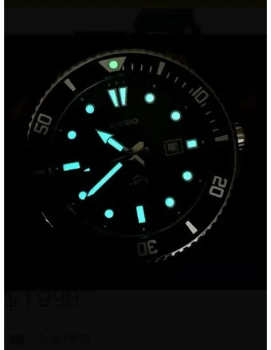 Reloj Hombre Buceo Casio MDV-106B-2A MARLIN DURO correa goma
