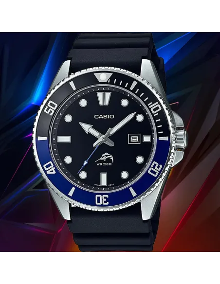 Reloj Hombre Buceo Casio MDV-106B-2A MARLIN DURO correa goma