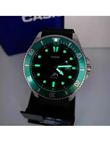 Reloj Hombre Buceo Casio MDV-106B-2A MARLIN DURO correa goma