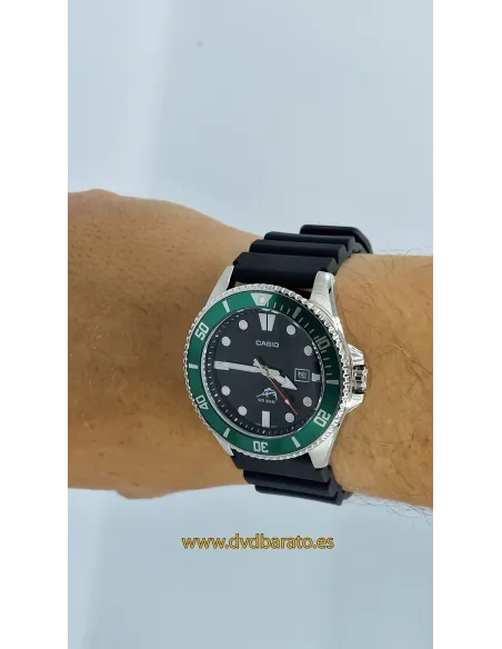 Reloj Hombre Buceo Casio MDV-106B-2A MARLIN DURO correa goma