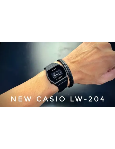 Reloj casual mujer Casio LW-204-4A Luz Cronómetro water resist