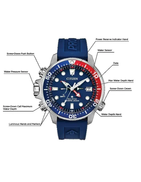 Reloj hombre Citizen Eco-Drive BN2038-01L Eco-Drive Promaster Aqualand