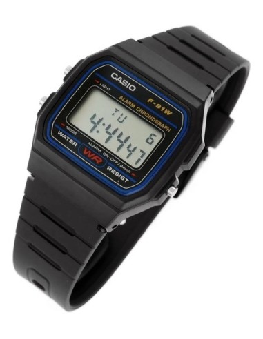 Reloj digital  Casio f91w retro - alarma (Original)