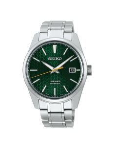 Reloj automático hombre Seiko Presage Sharp Edged SPB169J1 dial verde 39.3mm Cristal de Zafiro anti-reflejo