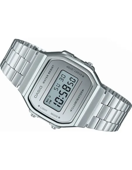 Reloj Casio Vintage A168WEM-7EF hombre y mujer Alarma - Luz led - correa de acero