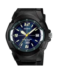 copy of Reloj deportivo clásico hombre Casio MW-600B-1B dial negro correa resina 10 años batería