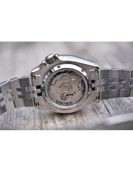 copy of Reloj automático buceo hombre Seiko 5 Sports GMT SSK005K1 dial naranja 42.5mm Hardlex con lupa