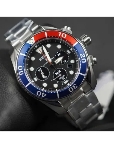 Reloj de buceo hombre Solar Seiko Prospex Padi Sumo Solar SSC795J1 dial 44.5mm Cristal de Zafiro