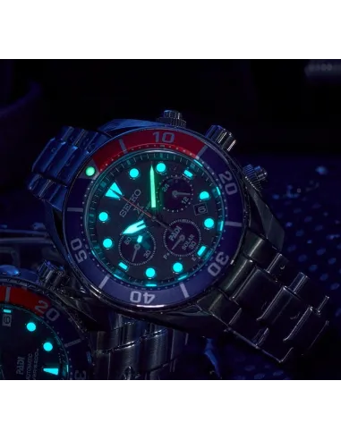 Reloj de buceo hombre Solar Seiko Prospex Padi Sumo Solar SSC795J1 dial 44.5mm Cristal de Zafiro