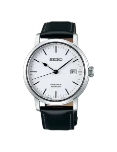 Reloj automático hombre Seiko Presage Riki Watanabe SPB113J1 Automatic White Enamel  Japan Made 100M 39.9mm
