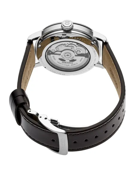 Reloj automático hombre Seiko Presage Riki Watanabe SPB113J1 Automatic White Enamel  Japan Made 100M 39.9mm
