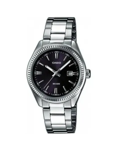 copy of reloj clásico hombre Casio MTP-1302PD-2A dial azul Pantalla neón correa acero inoxidable