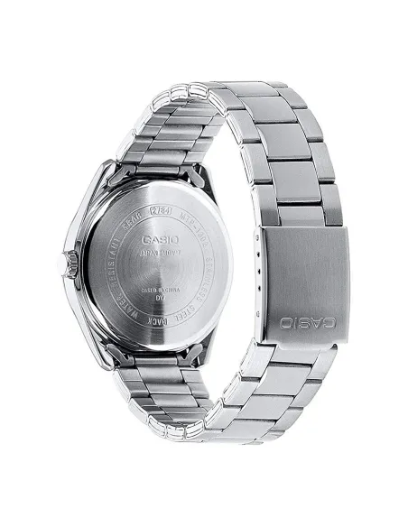 copy of reloj clásico hombre Casio MTP-1302PD-2A dial azul Pantalla neón correa acero inoxidable