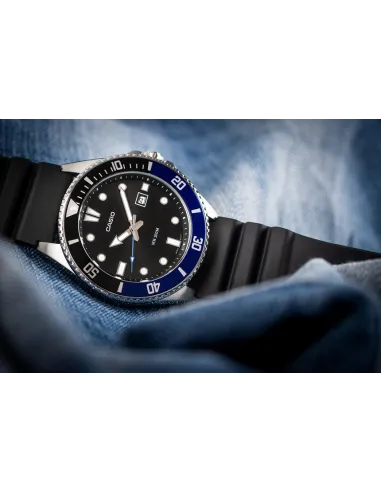 Reloj Hombre Buceo Casio MDV-106B-2A MARLIN DURO correa goma