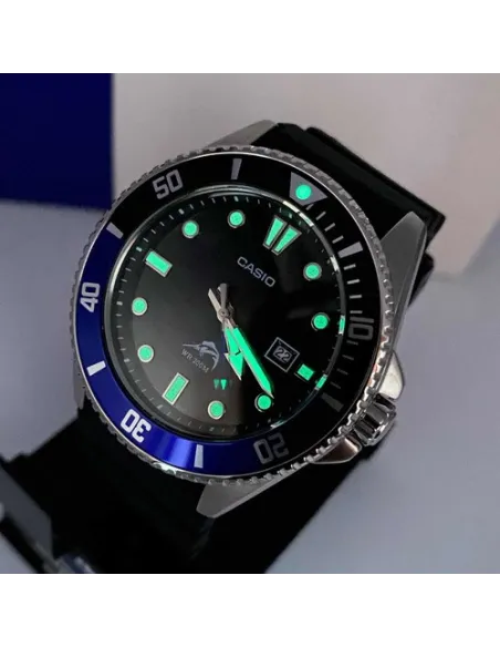 Reloj Hombre Buceo Casio MDV-106B-2A MARLIN DURO correa goma
