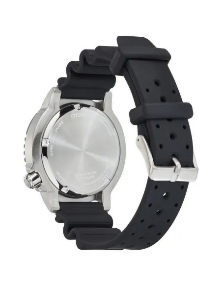 Reloj de buceo hombre Citizen Promaster BN0155-08E dial negro 44mm Ecodrive 200 WR correa de poliuretano