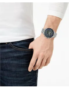 Reloj Aviador Radiocontrol Citizen Skyhawk Blue Angels A-T JY8078-52L 45MM Cristal de zafiro Alarma Hora Mundial 2