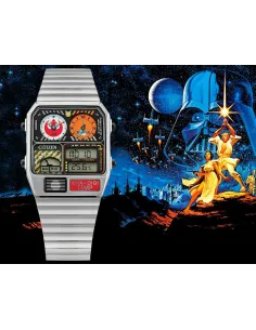 Reloj unisex Citizen Ecodrive Star Wars Rebel Pilot JG2108-52W Ana-digi 33mm Hora Dual Temperatura