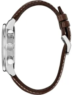 Reloj hombre Citizen Ecodrive Brycen CA0649-06X dial beige 44mm correa de cuero 100m WR 2