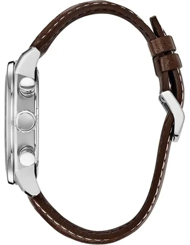 Reloj hombre Citizen Ecodrive Brycen CA0649-06X dial beige 44mm correa de cuero 100m WR
