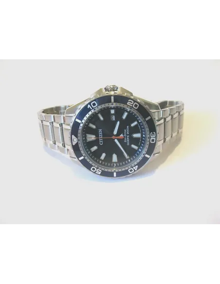Reloj de buceo hombre Citizen Ecodrive Promaster BN0191-55L dial azul 45mm correa de acero 200m WR