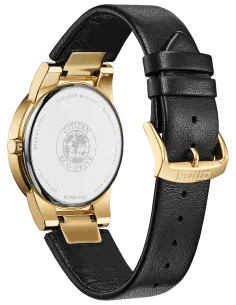Reloj hombre Citizen Ecodrive Corso Axiom’s AU1062-05E dial negro 40mm correa de cuero 30m WR Movimiento Ecodrive 2