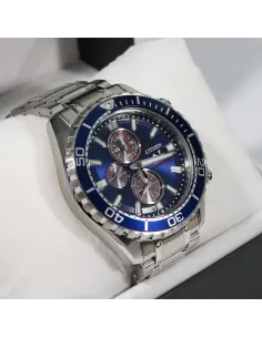 Reloj de buceo hombre Citizen Promaster Eco-Drive CHR CA0710-82L 45mm dial azul 2