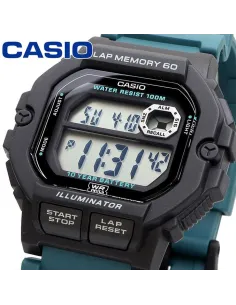 Reloj Casio Runner Series WS-1400H azul negro luz led water resist 100m