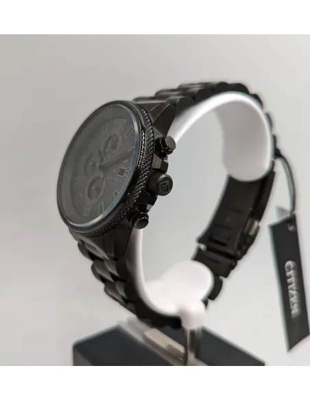 Reloj Aviador hombre Citizen Nighthawk Chrono Blackout-Eco-Drive CA0295-58E-Black PVD-Solid