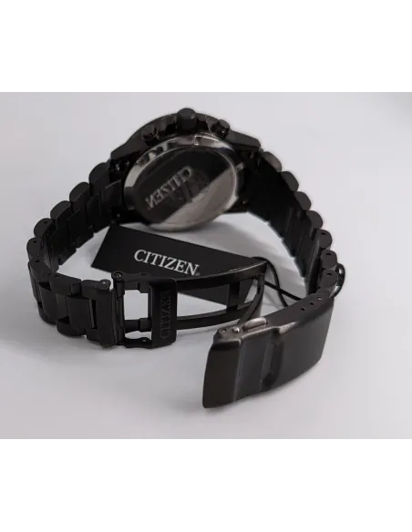 Reloj Aviador hombre Citizen Nighthawk Chrono Blackout-Eco-Drive CA0295-58E-Black PVD-Solid