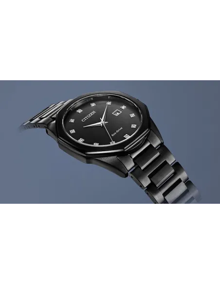Reloj hombre Citizen Eco-drive Corso Black BM7495-59G 41mm dial negro Cristal de Zafiro 100m