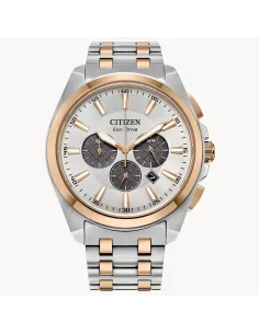 Reloj deportivo Citizen Eco-Drive Peyten CA4516-59A 41mm dial plata Cristal de Zafiro 100m WR