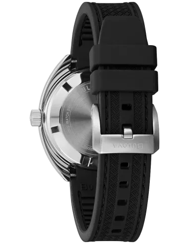 Reloj de buceo hombre automático Bulova Oceanographer 96B350  Devil Diver 41mm naranja correa de goma 200m WR