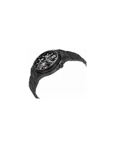 Reloj automático hombre Bulova Skeleton Gunmetal 98A179 46mm  Cristal de Zafiro correa de acero 100m WR 2