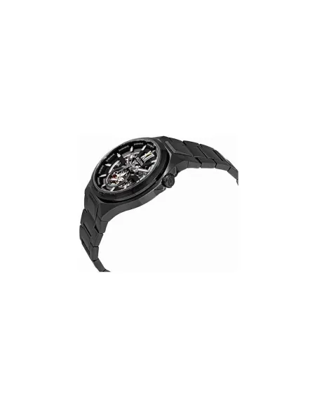 Reloj automático hombre Bulova Skeleton Gunmetal 98A179 46mm  Cristal de Zafiro correa de acero 100m WR