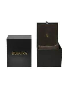 Reloj automático hombre Bulova Maquina 98A224 46mm Cristal de zafiro 100m WR correa de acero 2
