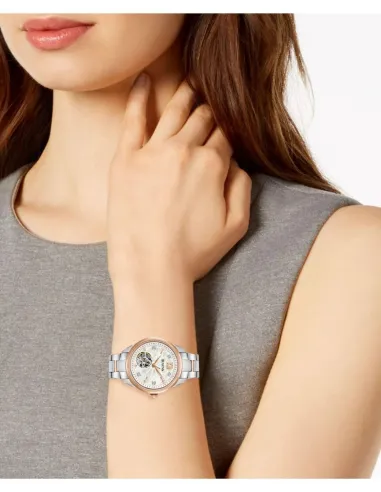 Reloj automático para mujer Bulova 98P170 35mm Madreperla Cristal de zafiro 30m