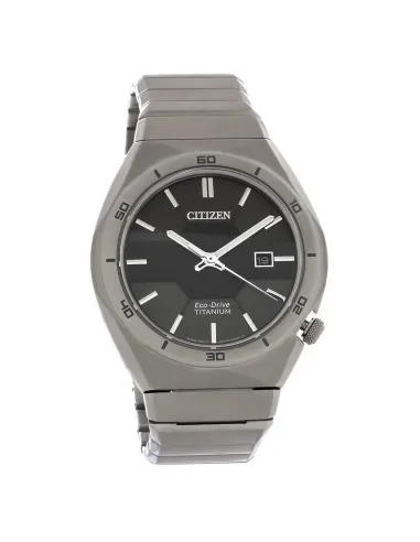 reloj de titanio hombre Citizen Eco-Drive AW1660-51H Super Titanium Armor 41MM Cristal de Zafiro